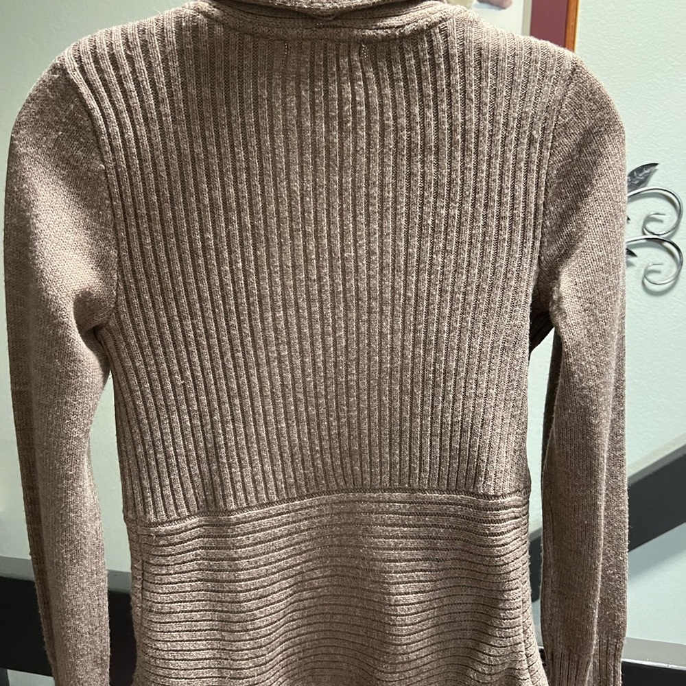 H&M Chocolate Ribbed Cardigan - Picture 3 of 5
